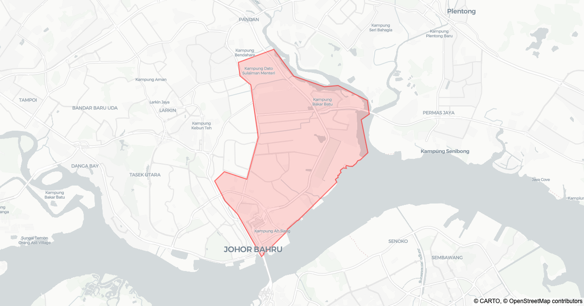 N.45 Stulang, Johor | ElectionData.MY
